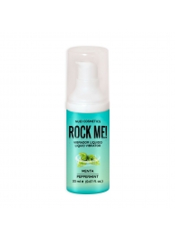 Жидкий вибратор Nuei Rock Me! с ароматом мяты - 20 мл. - Nuei cosmetics - купить с доставкой в Нефтекамске