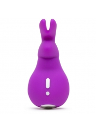 Фиолетовый клиторальный вибратор в форме зайчика - Happy Rabbit в Нефтекамске Фиолетовый клиторальный вибратор в форме зайчика - Happy Rabbit