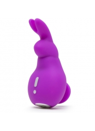 Фиолетовый клиторальный вибратор в форме зайчика - Happy Rabbit в Нефтекамске Фиолетовый клиторальный вибратор в форме зайчика - Happy Rabbit