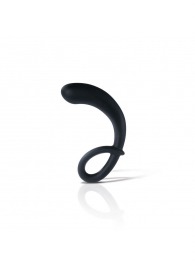 Черный массажер простаты Curving Curt - 13 см. - MyStim - купить с доставкой в Нефтекамске