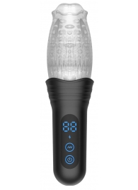 Автоматический мастурбатор Oral Sex Masturbator с функциями ротации, вибрации и фрикций - Secwell - в Нефтекамске купить с доставкой