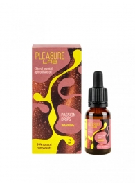 Капли с согревающим эффектом Passion Drips Warming - 15 мл. - Pleasure Lab - купить с доставкой в Нефтекамске