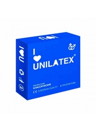 Классические презервативы Unilatex Natural Plain - 3 шт. - Unilatex - купить с доставкой в Нефтекамске