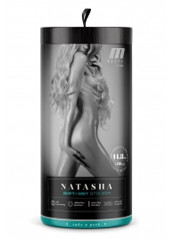 Мастурбатор-вагина с вибрацией Soft   Wet Natasha Realistic Beige Masturbator - Blush Novelties - в Нефтекамске купить с доставкой