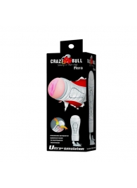 Мастурбатор-вагина Flora с присоской в основании - Baile - в Нефтекамске купить с доставкой