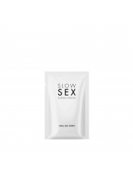 Полоски для орального секса Slow Sex Oral Sex Strips - 7 шт. - Bijoux Indiscrets - купить с доставкой в Нефтекамске