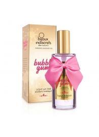 Разогревающее массажное масло Light My Fire Bubble Gum с ароматом бабл-гам - 100 мл. - Bijoux Indiscrets - купить с доставкой в Нефтекамске