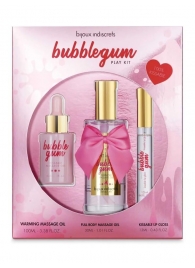 Набор средств для массажа и ласк Bubblegum Play Kit - Bijoux Indiscrets - купить с доставкой в Нефтекамске