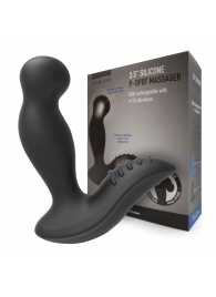 Черный вибромассажер простаты 3,5’’ P-spot Massager - 12,5 см. - Erokay - в Нефтекамске купить с доставкой