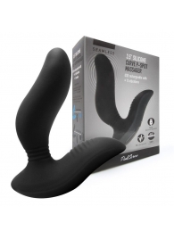 Черный вибромассажер простаты 3,5’’ Curve P-spot Massager - 12 см. - Erokay - в Нефтекамске купить с доставкой