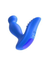 Синий вибромассажер простаты 3,5’’ P-spot Massager - 12,5 см. - Erokay - в Нефтекамске купить с доставкой
