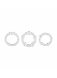 Набор из 3 эрекционных колец Erection Rings Set - Selopa - в Нефтекамске купить с доставкой