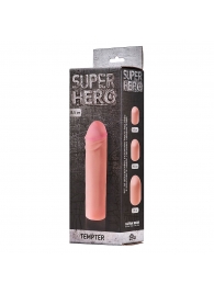 Фаллоудлинитель SUPER HERO Tempter - 16 см. - Lola Games - в Нефтекамске купить с доставкой