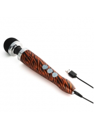 Беспроводной wand-вибратор Doxy Die Cast 3R с тигровым принтом на рукояти - 28 см. - Doxy в Нефтекамске Беспроводной wand-вибратор Doxy Die Cast 3R с тигровым принтом на рукояти - 28 см. - Doxy