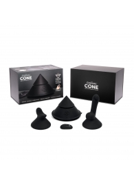 Конусный вибромассажер Cowgirl Cone с 2 насадками - CowGirl - купить с доставкой в Нефтекамске