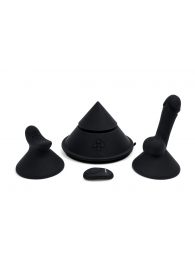 Конусный вибромассажер Cowgirl Cone с 2 насадками - CowGirl - купить с доставкой в Нефтекамске