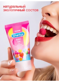 Интимная гель-смазка Shefox «Бабл гам» - 50 мл. - Shefox - купить с доставкой в Нефтекамске