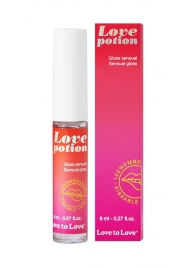 Возбуждающий блеск для губ Love Potion - 8 мл. - Love to Love - купить с доставкой в Нефтекамске
