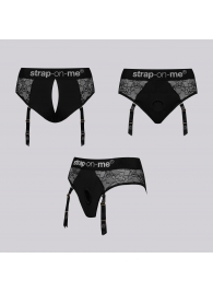 Трусики для фиксации насадок Strap-on-me Harness Lingerie Diva XS - Strap-on-me - купить с доставкой в Нефтекамске