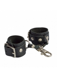 Черный кожаный брелок в виде наручников - Sitabella - купить с доставкой в Нефтекамске Черный кожаный брелок в виде наручников - Sitabella - купить с доставкой в Нефтекамске