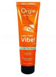 Гель с эффектом вибрации Lube Tube Vibe Low Sex On The Beach - 100 мл. - ORGIE - купить с доставкой в Нефтекамске