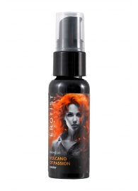 Гель с эффектом вибрации Volcano Of Passion со вкусом вишни - 25 мл. - Erotist Lubricants - купить с доставкой в Нефтекамске