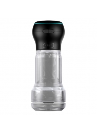 Набор PowerBlow   Feel Pocket Stroker Crystal: мастурбатор и интерактивная насадка - Kiiroo - в Нефтекамске купить с доставкой
