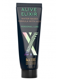 Интимный гель на водной основе MAXUS Alive Elixir - 75 мл. - Maxus - купить с доставкой в Нефтекамске