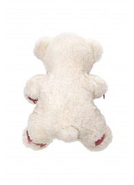 Бондажный набор: белый мишка с розовыми оковами и наручниками - Pecado - купить с доставкой в Нефтекамске