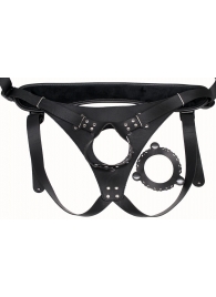 Пояс Hard Brutal для больших насадок - LOVETOY (А-Полимер) купить в Нефтекамске с доставкой в Orgasmix.ru Пояс Hard Brutal для больших насадок - LOVETOY (А-Полимер) - купить с доставкой в Нефтекамске