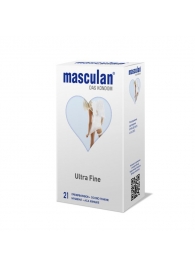 Особо тонкие презервативы Masculan Ultra Fine - 21 шт. - Masculan - купить с доставкой в Нефтекамске