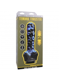 Черно-синяя мини-машина на присоске Tendril Thruster - 21,6 см. - Doc Johnson - купить с доставкой в Нефтекамске