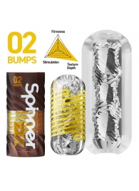 Мастурбатор Tenga Spinner DX 02 Bumps - Tenga - в Нефтекамске купить с доставкой