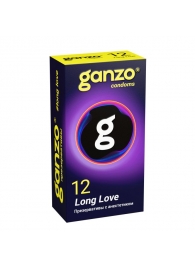 Презервативы с анестетиком для продления удовольствия Ganzo Long Love - 12 шт. - Ganzo - купить с доставкой в Нефтекамске