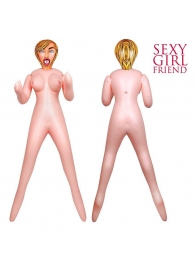 Надувная секс-кукла Камилла - Bior toys - в Нефтекамске купить с доставкой Надувная секс-кукла Камилла - Bior toys - в Нефтекамске купить с доставкой