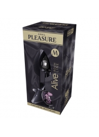 Серебристая анальная втулка Mini Metal Butt Plug Size M с розовым кристаллом - Adrien Lastic в Нефтекамске Серебристая анальная втулка Mini Metal Butt Plug Size M с розовым кристаллом - Adrien Lastic