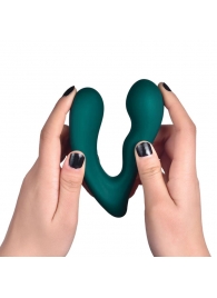 Темно-бирюзовый вибромассажер простаты Solstice X - Magic Motion - в Нефтекамске купить с доставкой