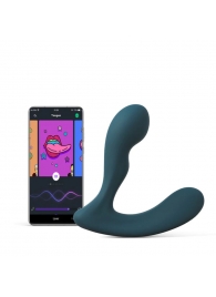 Темно-бирюзовый вибромассажер простаты Solstice X - Magic Motion - в Нефтекамске купить с доставкой