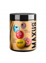 Точечные презервативы MAXUS 2000 Amazing Dots с железным кейсом - 15 шт. - Maxus - купить с доставкой в Нефтекамске