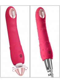 Малиновая насадка на душ с вибрацией Showers to orgasm - 20,1 см. - Orion - купить с доставкой в Нефтекамске