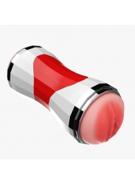 Двусторонний мастурбатор в колбе Power Grip Cup - вагина и ротик - Boys of Toys - в Нефтекамске купить с доставкой