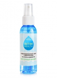 Парфюмированный спрей Intim Health для нижнего белья и тела с цветочным ароматом - 95 мл. -  в Нефтекамске Парфюмированный спрей Intim Health для нижнего белья и тела с цветочным ароматом - 95 мл. -
