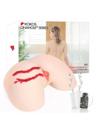 Мастурбатор-полуторс с двойным слоем материала и вибрацией Jenny Onahole Real Hips - KOKOS - в Нефтекамске купить с доставкой Мастурбатор-полуторс с двойным слоем материала и вибрацией Jenny Onahole Real Hips - KOKOS - в Нефтекамске купить с доставкой