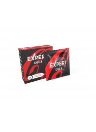 Презервативы с ароматом колы Expert Cola - 3 шт. - Expert - купить с доставкой в Нефтекамске