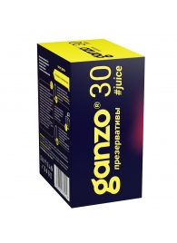 Ароматизированные презервативы Ganzo Juice - 30 шт. - Ganzo - купить с доставкой в Нефтекамске