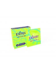 Ультратонкие презервативы Expert Invisible - 3 шт. - Expert - купить с доставкой в Нефтекамске