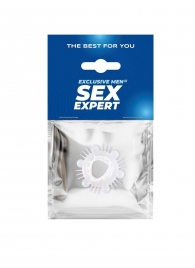 Стимулирующая насадка на пенис с несколькими видами рельефа - Sex Expert - в Нефтекамске купить с доставкой