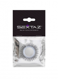 Круглое эрекционное кольцо с «ресничками» - Sextaz - в Нефтекамске купить с доставкой