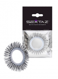 Круглое эрекционное кольцо с длинными «ресничками» - Sextaz - в Нефтекамске купить с доставкой
