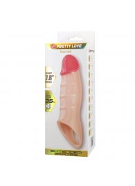 Телесная удлиняющая насадка на пенис Darnel - Baile - в Нефтекамске купить с доставкой